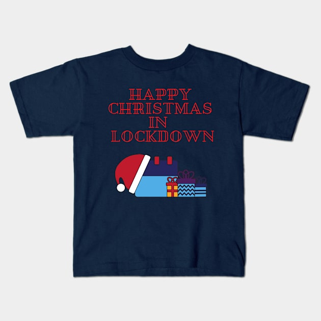 Christmas in Lockdown Kids T-Shirt by IrenaAner